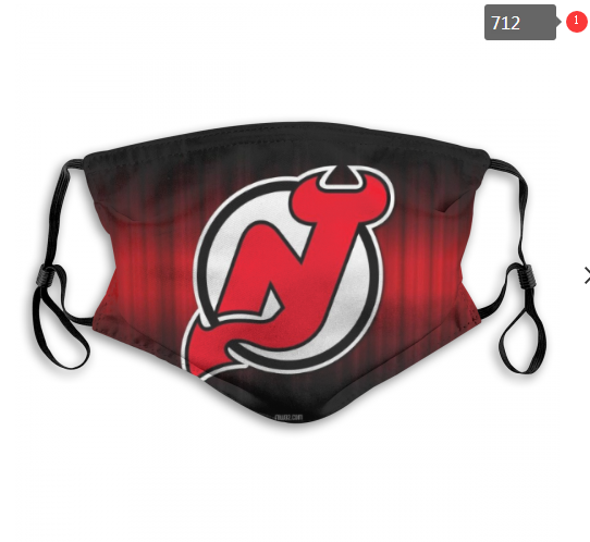 NHL New Jersey Devils #1 Dust mask with filter